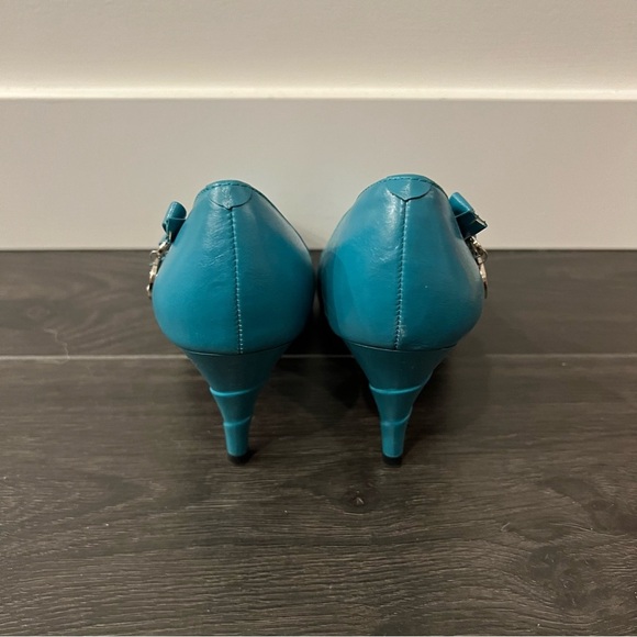 Daphne - Teal Heels - Picture 3 of 4